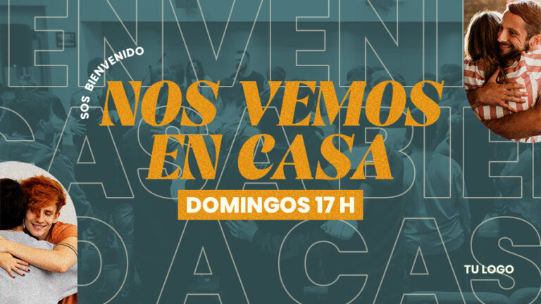 Diseño para anuncios de iglesias cristianas.